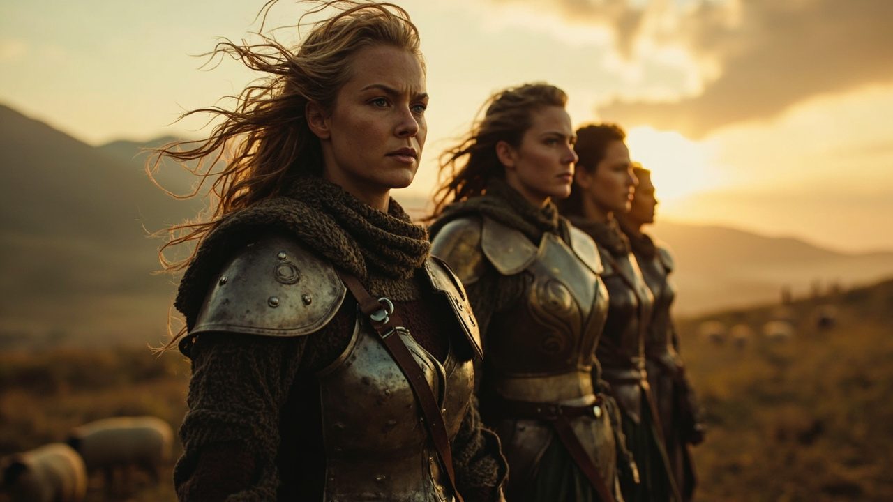 bergères guerrières: résumé, critique et univers graphique