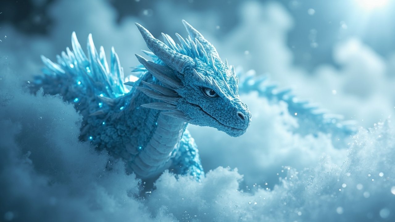 dragon de glace : roman graphique immersif et provocateur